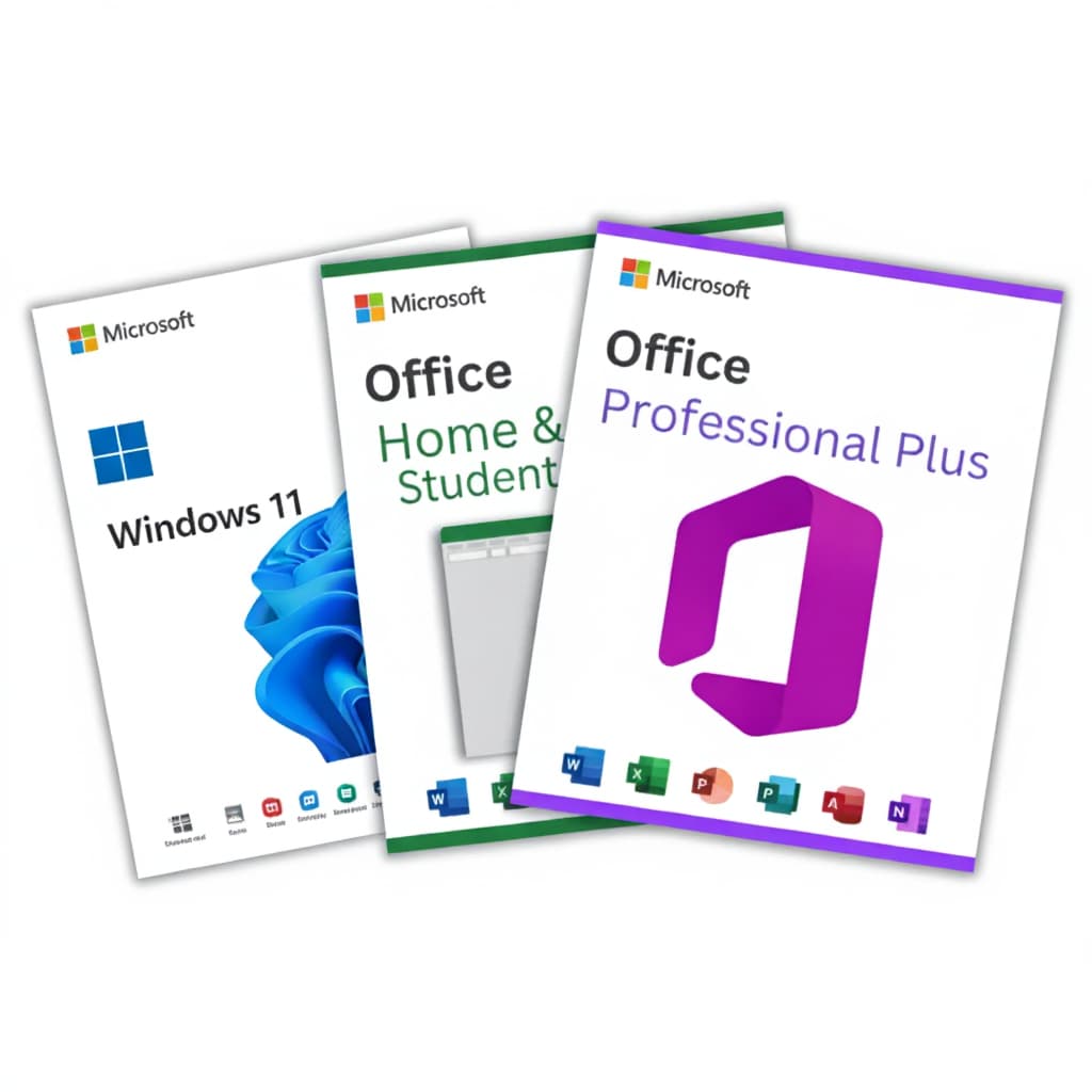 Windows and Office software keys
