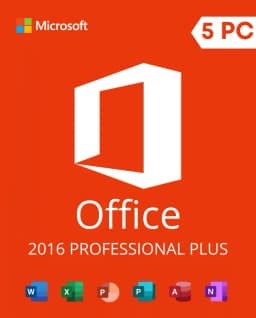 Office 2016 Professional Plus Activation Key - 5 PC thumbnail 1