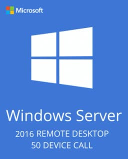 Windows Server 2016 Remote Desktop Services - 50 Device CALs Certificate thumbnail 1