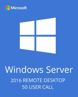 Windows Server 2016 Remote Desktop Services - 50 User CALs Certificate thumbnail 1