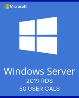 Windows Server 2019 Remote Desktop Services - 50 User CALs Certificate thumbnail 1
