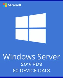 Windows Server 2019 Remote Desktop Services - 50 Device CALs Certificate thumbnail 1