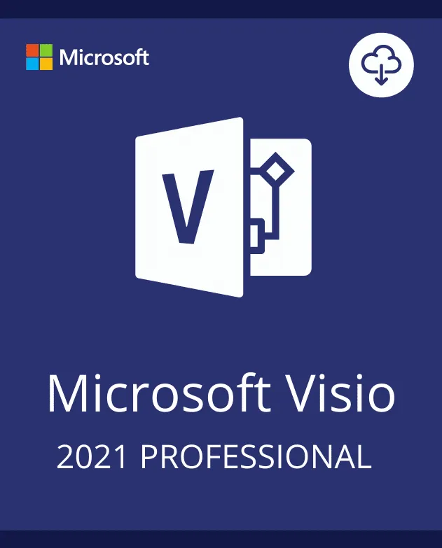 VISIO PROFESSIONAL 2021 ACTIVATION KEY - (PC)