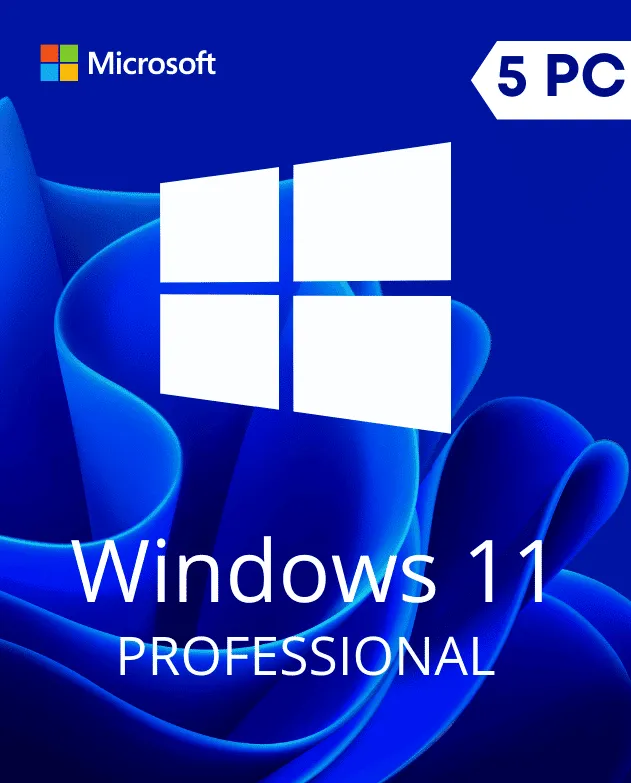 WINDOWS 11 PRO – 5 PC ACTIVATION KEY