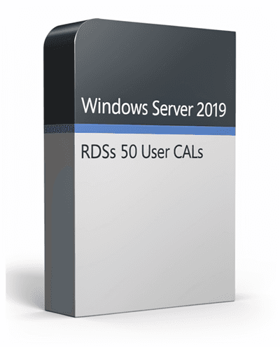 WINDOWS SERVER 2019 REMOTE DESKTOP SERVICES - 50 USER CALS CERTIFICATE
