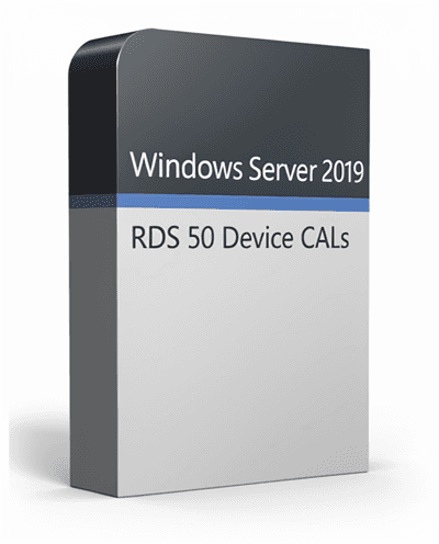 WINDOWS SERVER 2019 REMOTE DESKTOP SERVICES - 50 DEVICE CALS CERTIFICATE