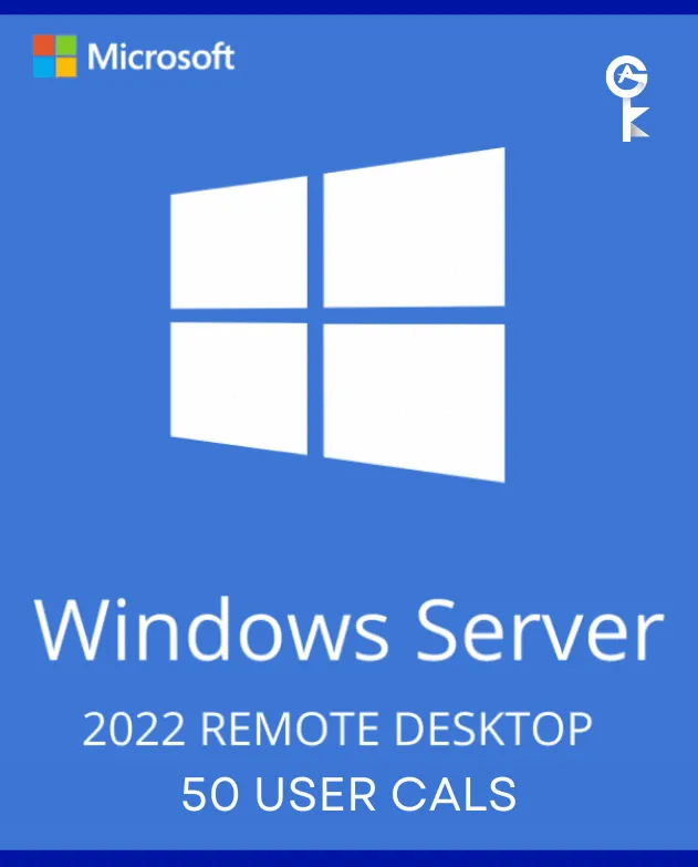 Windows Server 2022 Remote Desktop Services - 50 User CALs Certificate